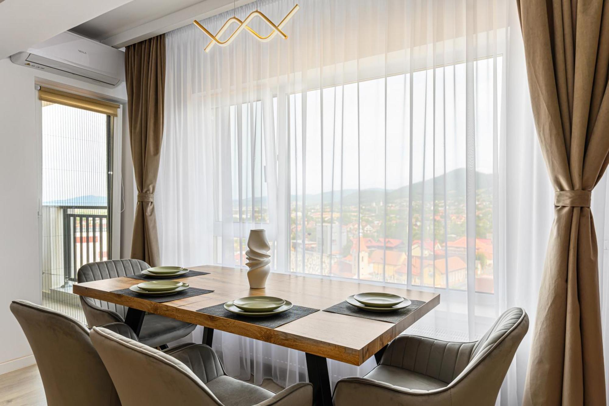 Mountain View Retreat Apartment - Braşov Esterno foto