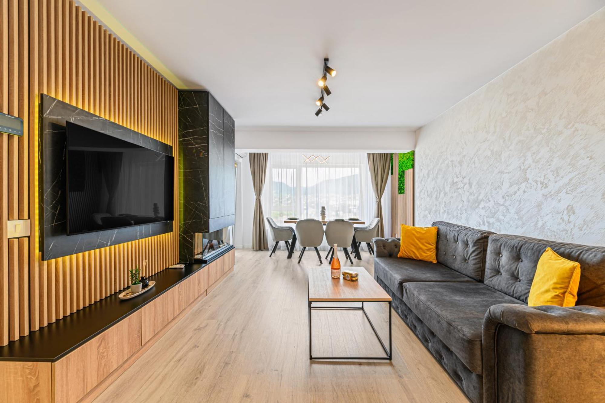 Mountain View Retreat Apartment - Braşov Esterno foto
